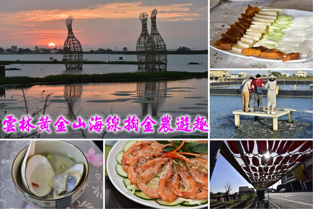 【雲林旅遊】104年雲林黃金山海線掏金農遊趣．口湖好好玩/馬蹄蛤主題館/明湖餐廳/成龍濕地/烏魚子/第一鰻波/一日遊/親子遊 @假日農夫愛趴趴照