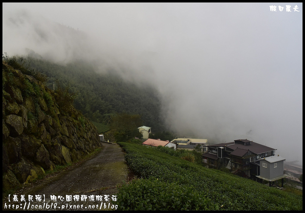 【嘉義住宿】明心園禪靜渡假茶莊．被雲海包圍的民宿/隙頂/二延平步道/龍頭/奮起湖/阿里山/二天一夜 @假日農夫愛趴趴照