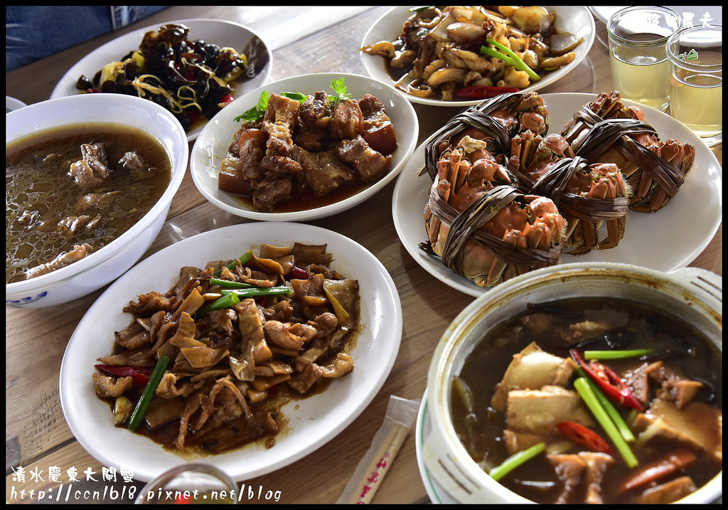 【台中美食】清水慶東大閘蟹農場．品嚐秋蟹的肥美好滋味/台灣養殖/檢驗合格/現場料理 @假日農夫愛趴趴照