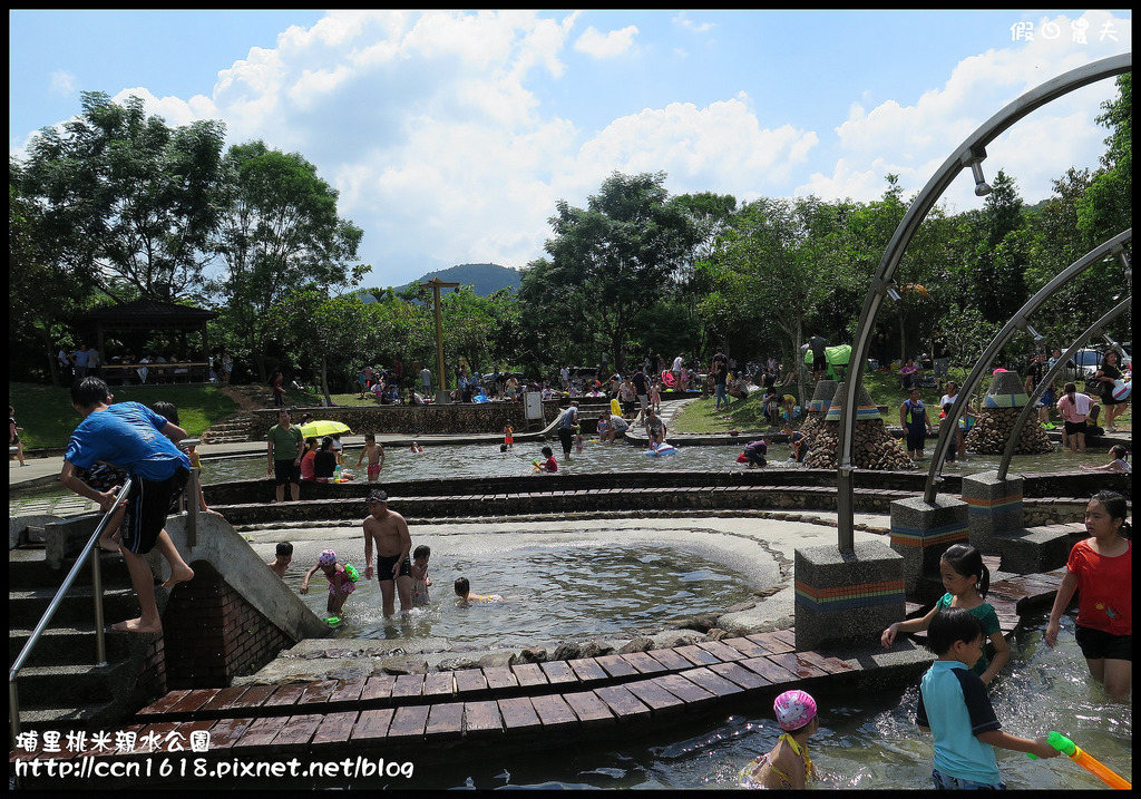 【南投旅遊】埔里桃米社區親水公園．中部免費玩水好去處/一日遊/夏日消暑/親子玩水/山泉水 @假日農夫愛趴趴照