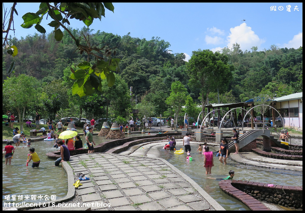 【南投旅遊】埔里桃米社區親水公園．中部免費玩水好去處/一日遊/夏日消暑/親子玩水/山泉水 @假日農夫愛趴趴照