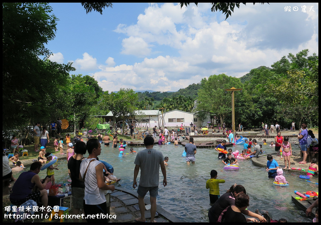 【南投旅遊】埔里桃米社區親水公園．中部免費玩水好去處/一日遊/夏日消暑/親子玩水/山泉水 @假日農夫愛趴趴照