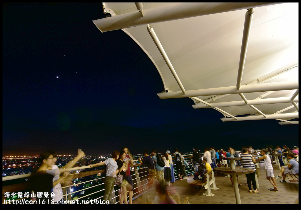 【台中旅遊】免費夜景×情侶約會×夏夜晚風×爬山健行‧清水鰲峰山觀景平台/一日遊 @假日農夫愛趴趴照