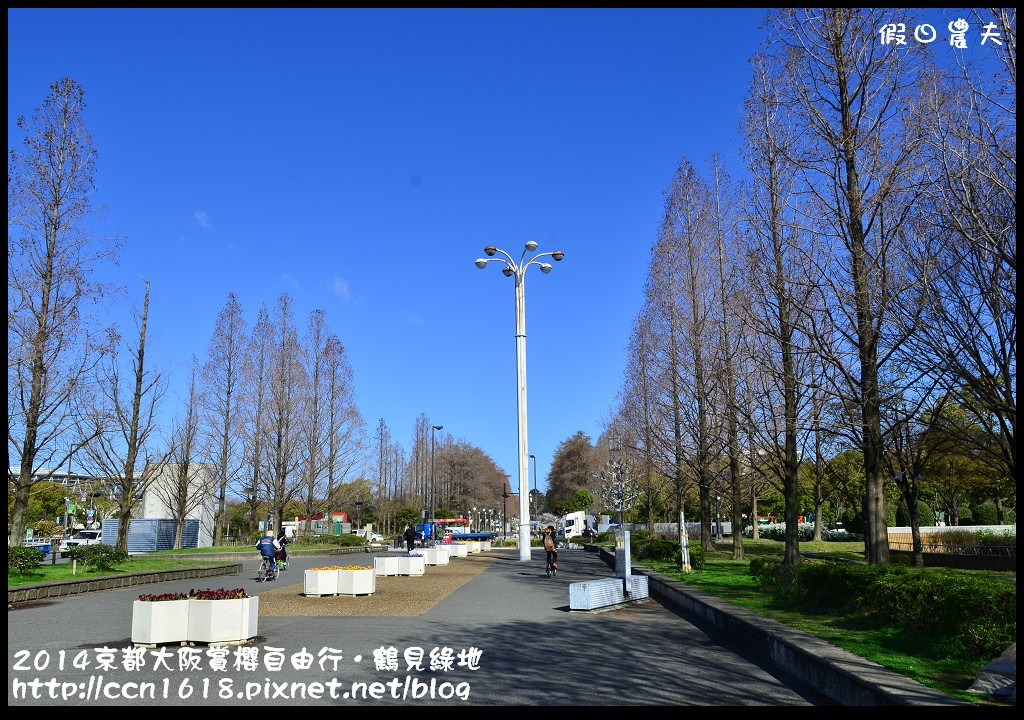 【日本旅遊】京都大阪賞櫻自由行．花博紀念公園鶴見綠地．終於賞到滿開的吉野櫻 @假日農夫愛趴趴照