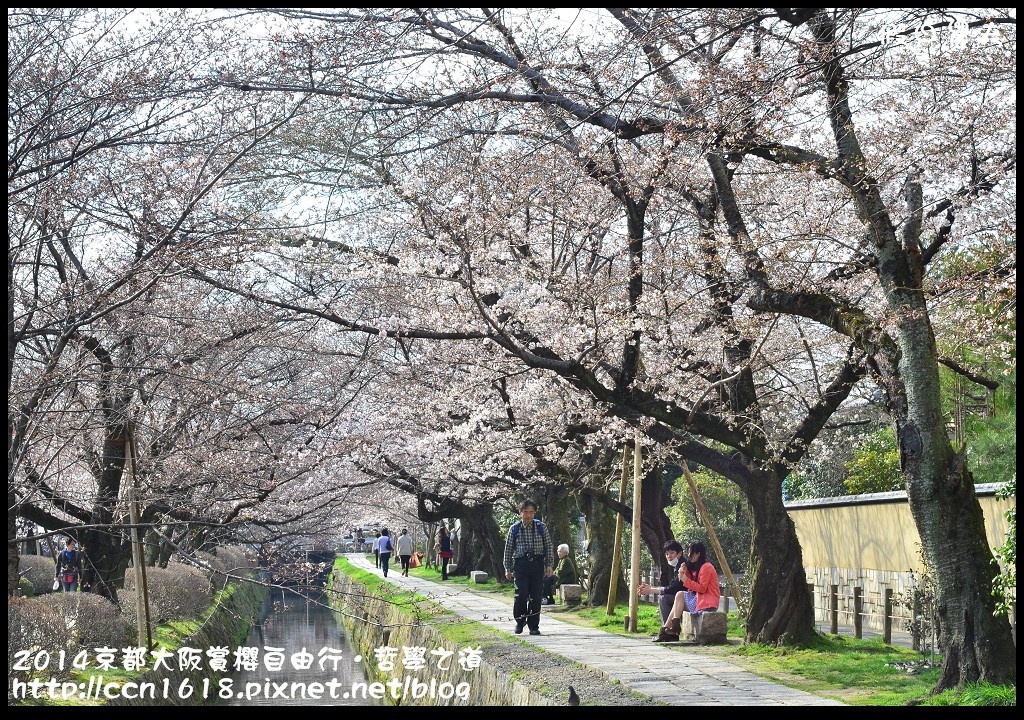 【日本旅遊】2014京都大阪賞櫻自由行．哲學之道+京都車站 @假日農夫愛趴趴照