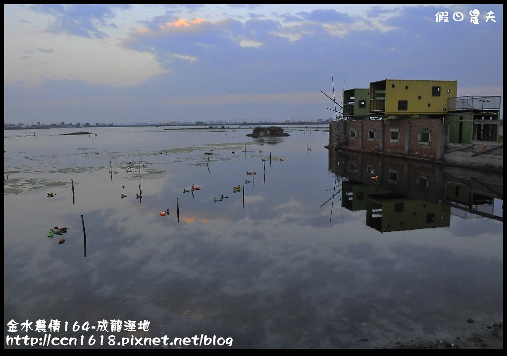 【雲林住宿】金水農情164-口湖瀛稼民宿+成龍濕地+成龍集會所‧來去鄉下住一晚 @假日農夫愛趴趴照