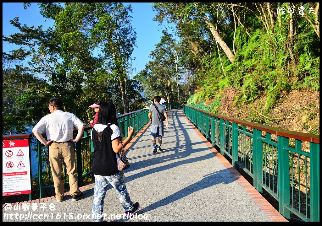 日月潭景點|向山生態步道‧向山眺望平台‧在上下搖動中欣賞270度日月潭湖面風光 @假日農夫愛趴趴照