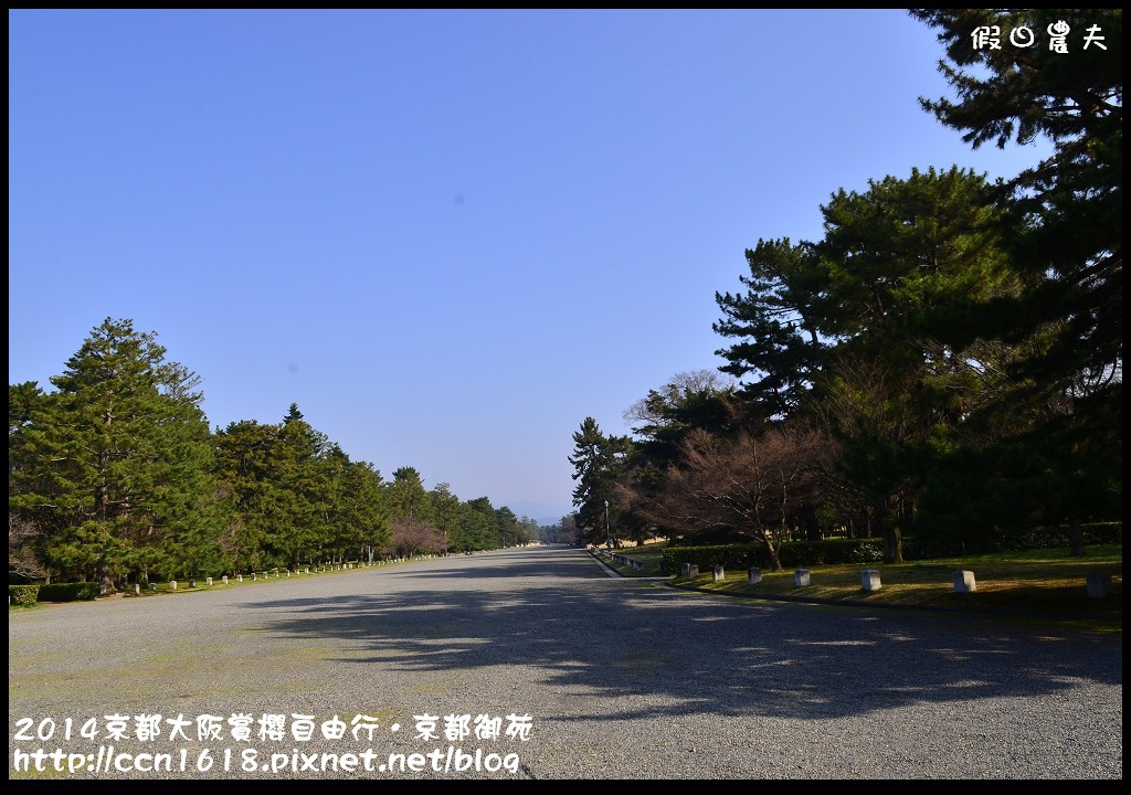 【日本旅遊】2014京都大阪賞櫻自由行．京都御苑．枝垂櫻盛開 @假日農夫愛趴趴照