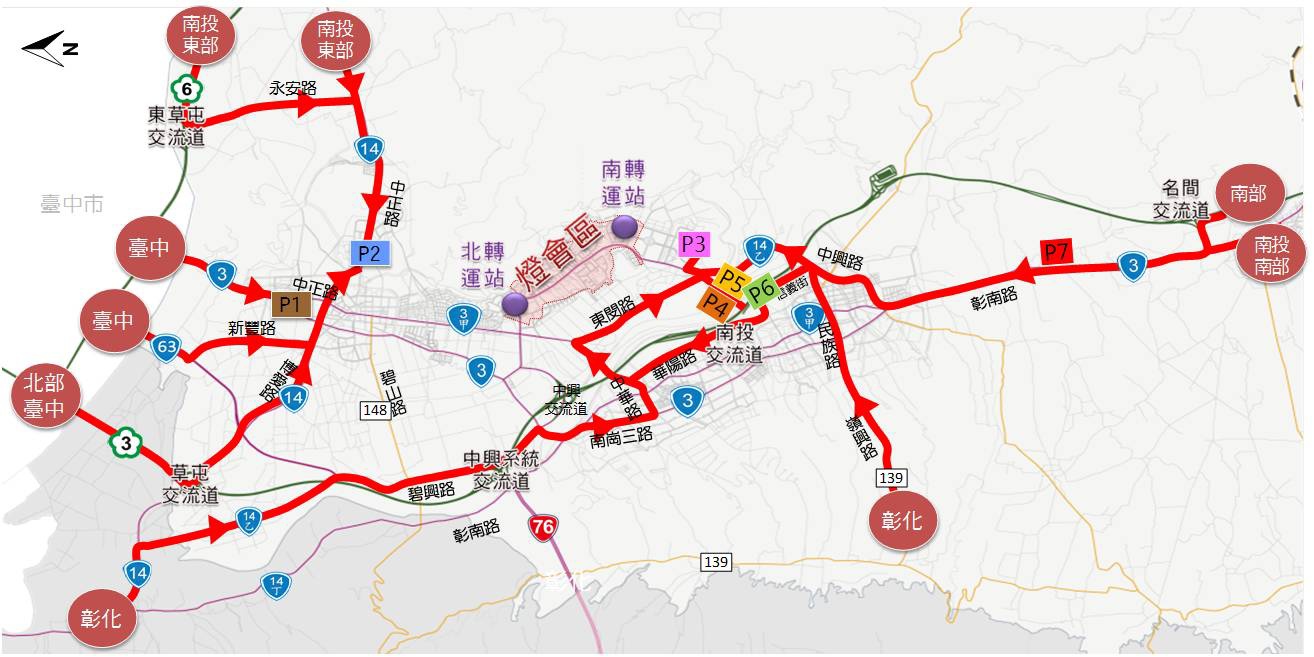 【2014台灣燈會】台灣燈會在南投‧主燈秀＆南燈區(內有停車場‧接駁車和小提燈發送資訊) @假日農夫愛趴趴照