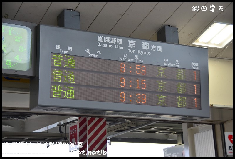 【日本旅遊】京都大阪賞楓自由行‧嵐山嵯峨野トロッコ觀光列車‧楓光明媚 @假日農夫愛趴趴照