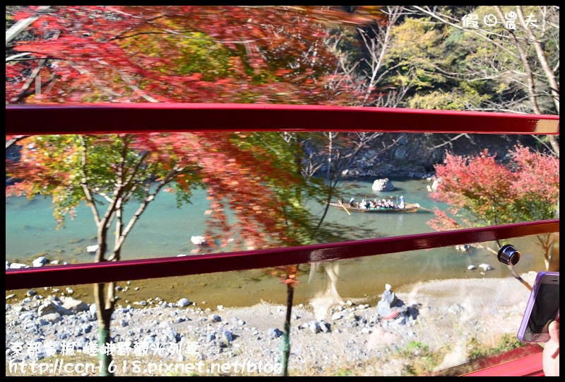 【日本旅遊】京都大阪賞楓自由行‧嵐山嵯峨野トロッコ觀光列車‧楓光明媚 @假日農夫愛趴趴照