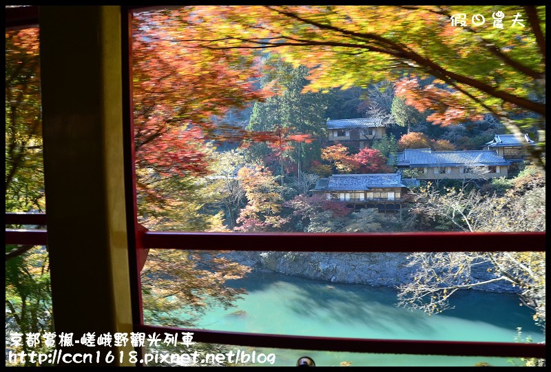 【日本旅遊】京都大阪賞楓自由行‧嵐山嵯峨野トロッコ觀光列車‧楓光明媚 @假日農夫愛趴趴照