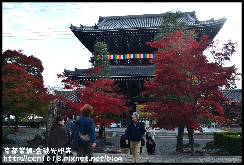 【日本旅遊】京都大阪賞楓自由行‧金戒光明寺‧戀戀楓情 @假日農夫愛趴趴照