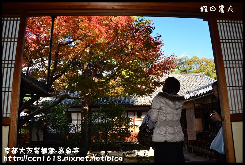 【日本旅遊】京都大阪賞楓自由行‧高台寺‧為你楓狂 @假日農夫愛趴趴照