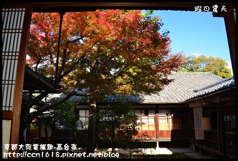 【日本旅遊】京都大阪賞楓自由行‧高台寺‧為你楓狂 @假日農夫愛趴趴照