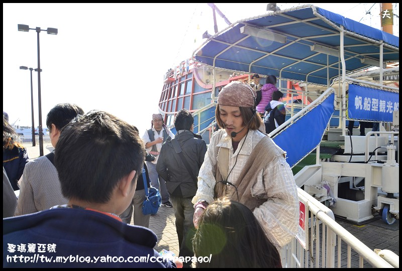 【大阪親子自由行】第一次日本自助旅遊就上手‧大阪港帆船模型遊船‧聖瑪利亞號(大阪周遊2日券) @假日農夫愛趴趴照