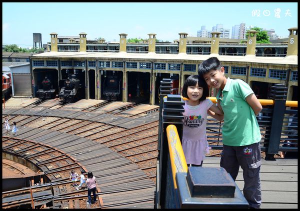 彰化景點|一日輕旅行‧扇形車庫/全台唯一火車頭旅館 @假日農夫愛趴趴照