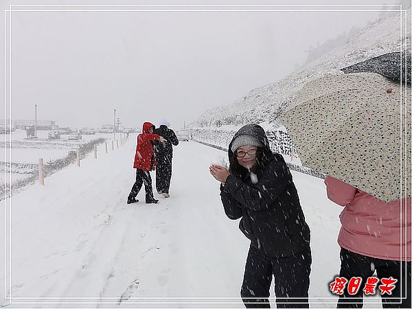 熱血武陵-合歡山下雪了‧有沒有那麼幸運阿 @假日農夫愛趴趴照