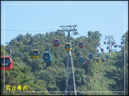 日月潭纜車初體驗 @假日農夫愛趴趴照