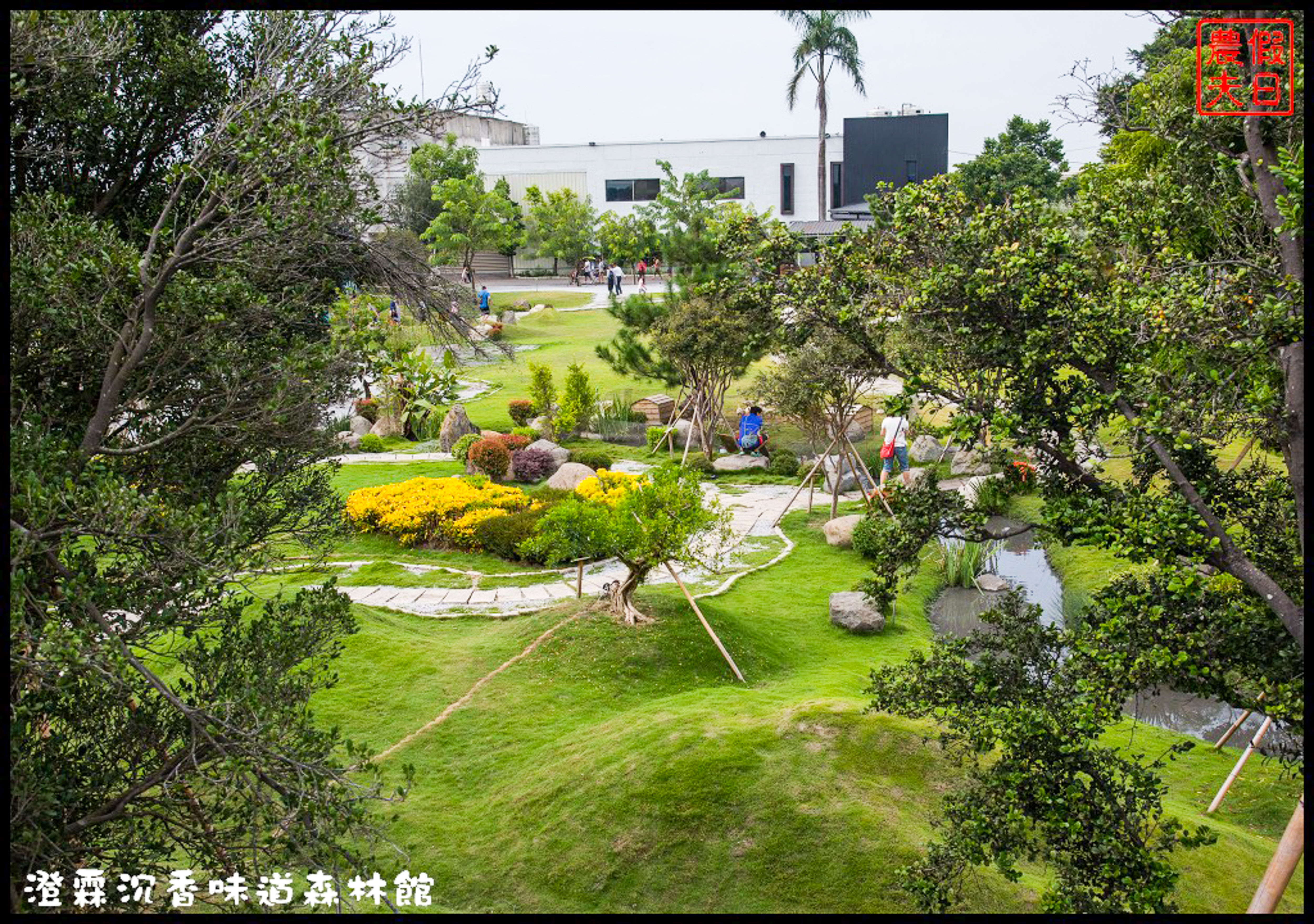 雲林免費景點|虎尾澄霖沉香味道森林館．台版兼六園日式禪風庭園 @假日農夫愛趴趴照