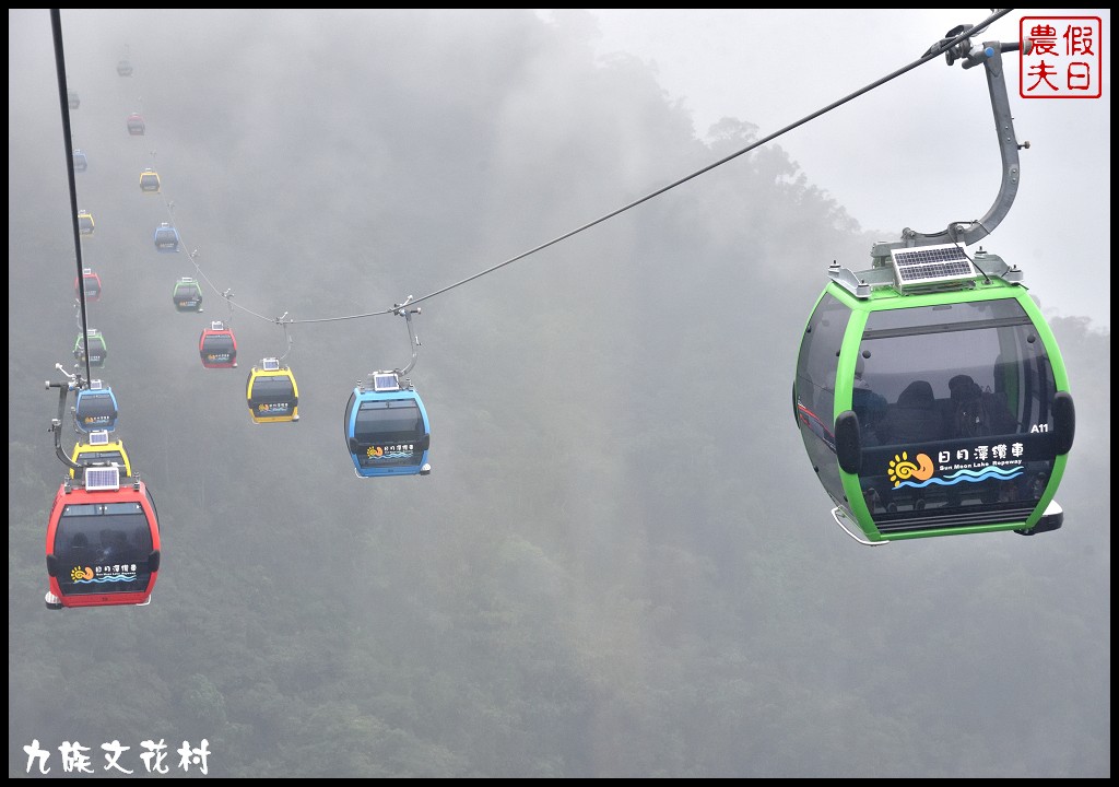 南投景點|九族文化村．搭水晶纜車賞櫻趣/九族櫻花祭/水晶透明車廂 @假日農夫愛趴趴照