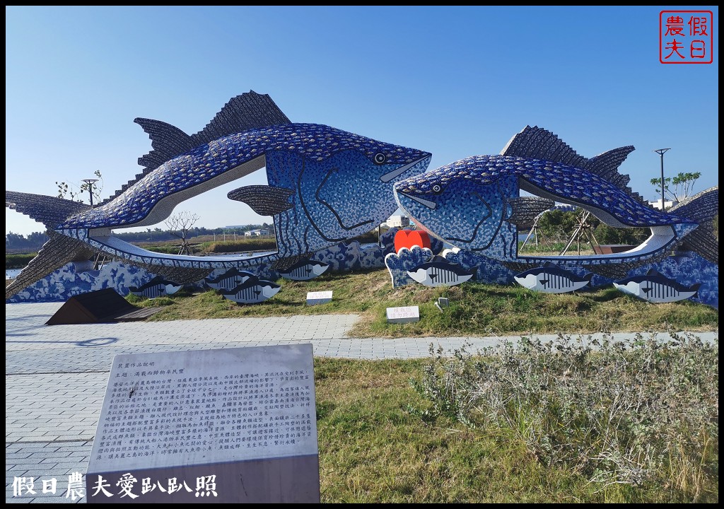 台南旅遊|將軍馬沙溝3D彩繪村．來找大章魚盪鞦韆/鯨彩馬沙溝/地景藝術 @假日農夫愛趴趴照