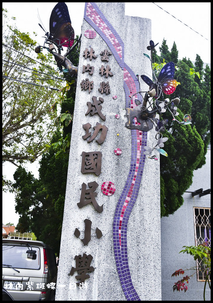 林內紫斑蝶一日輕旅行．雲林農田水利會觸口工作站賞蝶點+成功國小+林內公園 @假日農夫愛趴趴照