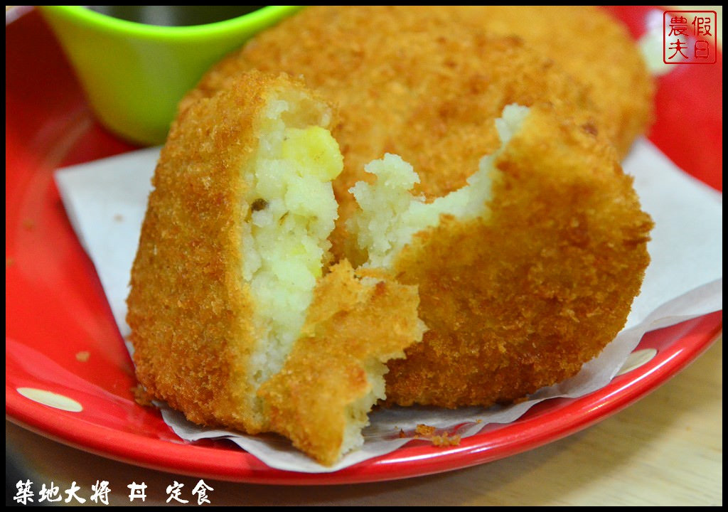 【台南美食】築地大将 丼 定食‧海鮮丼、厚切炸豬排定食、生魚片、壽司都平價又好吃/水滴壽司/玉子燒/日本料理 @假日農夫愛趴趴照