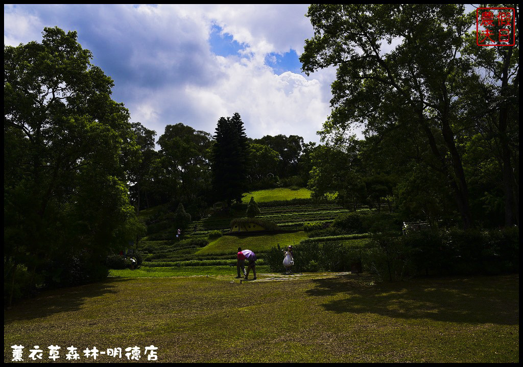 【苗栗旅遊】薰衣草森林明德店．漫遊在充滿綠意的園區裡/森林咖啡館/許願小徑/環湖步道/明德水庫 @假日農夫愛趴趴照