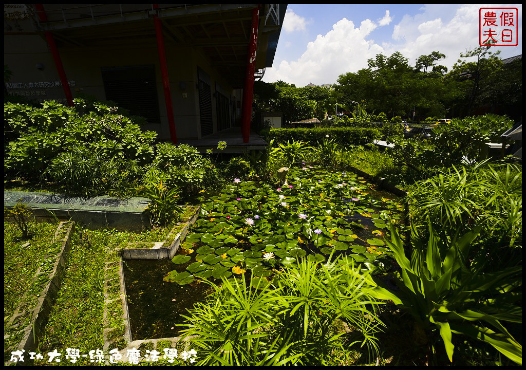 【台南旅遊】成功大學力行校區綠色魔法學校．世界第一節能超級綠建築/諾亞方舟/鐵達尼號/免費參觀/一日遊 @假日農夫愛趴趴照