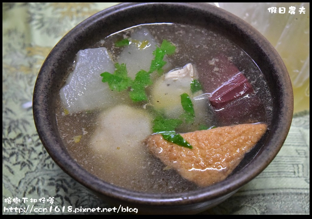 草屯美食|榕樹下扣仔嗲．南投在地銅板美食小吃/蚵嗲/肉嗲/炸地瓜/韭菜條/古早味 @假日農夫愛趴趴照