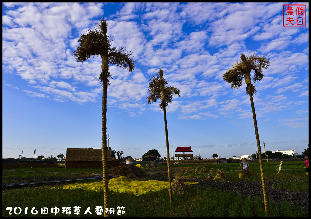 【彰化免費活動】2016田中稻草人藝術節．來農田裡捕捉皮卡丘/幸福稻田中/稻草迷宮/免費/寶可夢/一日遊/親子遊 @假日農夫愛趴趴照