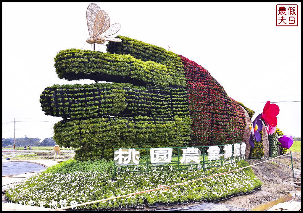 桃園景點|2017桃園農業博覽會搶先看．地景藝術好吸睛/接駁車資訊/園區地圖/一日遊/親子遊 @假日農夫愛趴趴照