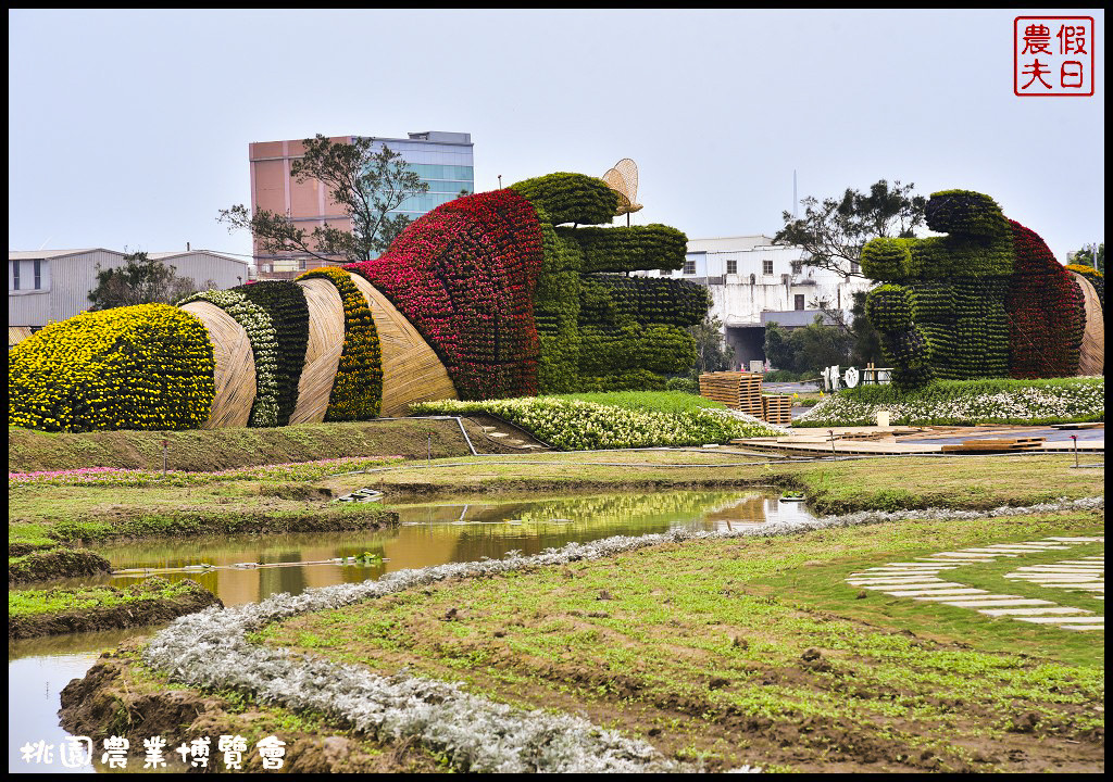 桃園景點|2017桃園農業博覽會搶先看．地景藝術好吸睛/接駁車資訊/園區地圖/一日遊/親子遊 @假日農夫愛趴趴照