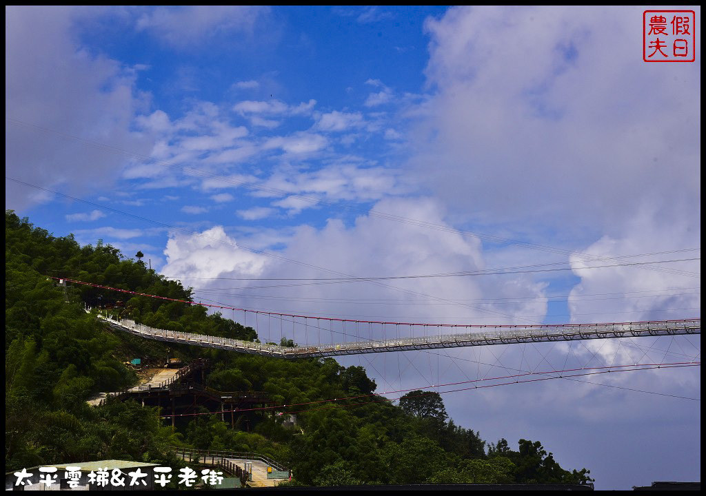 嘉義新景點|梅山新亮點太平雲梯．全台最長最高景觀梯子吊橋/太平老街漫遊/遊客中心/一日遊 @假日農夫愛趴趴照