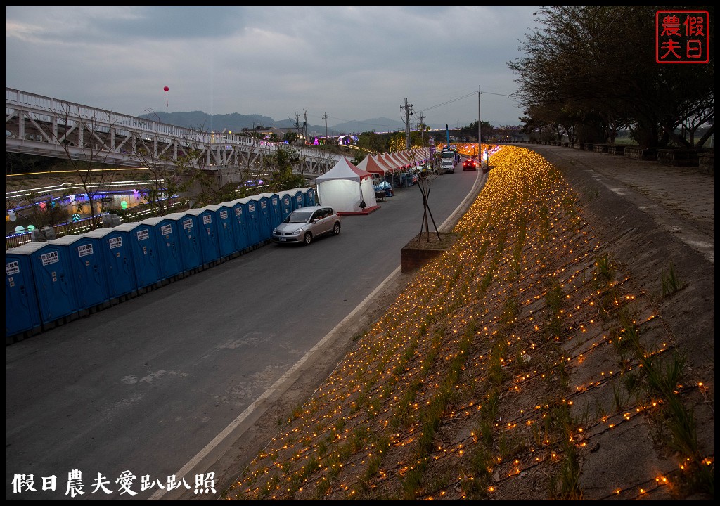 南投旅遊|2019南投燈會主燈「福嘟嘟、發大財」．日遊沙雕花海夜賞燈會水舞秀/免費參觀/小提燈領取資訊/停車規劃 @假日農夫愛趴趴照