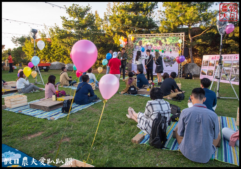 台中旅遊|外埔酒保庄葡萄園下的餐酒會×水流東紅酒音樂祭 @假日農夫愛趴趴照