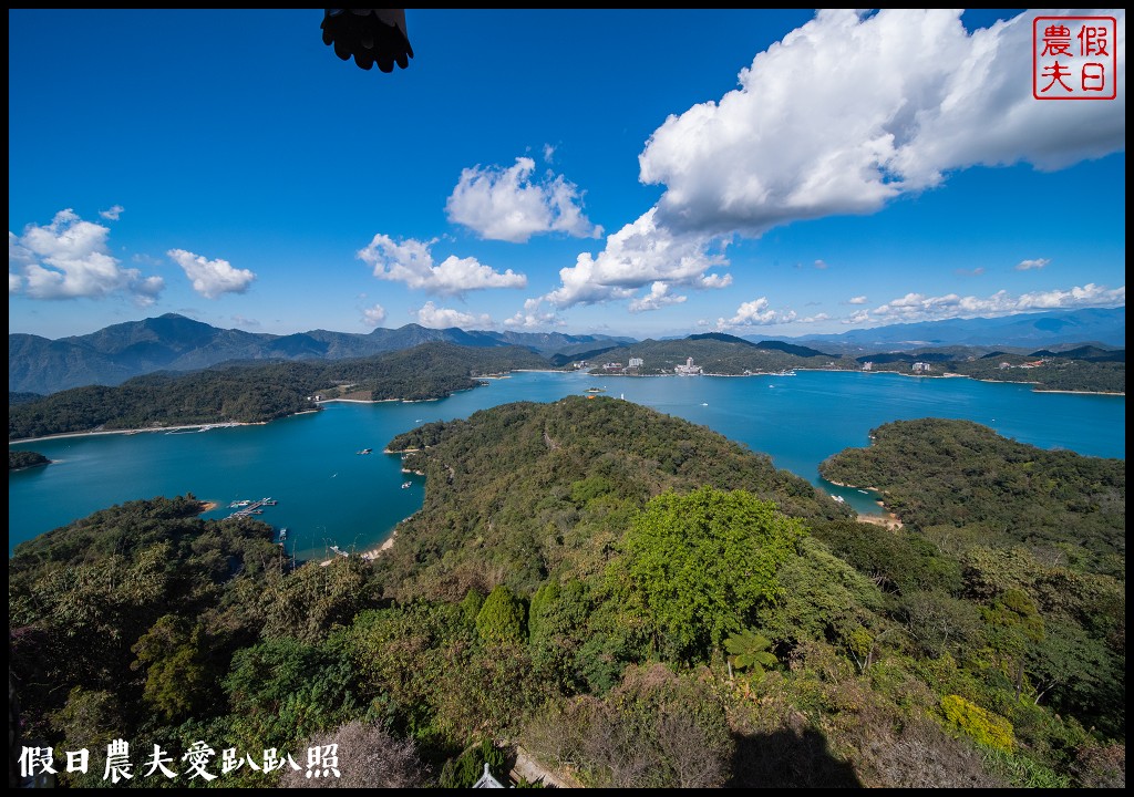 日月潭景點|慈恩塔．從海拔1000公尺俯瞰360度日月潭美麗湖光山色 @假日農夫愛趴趴照