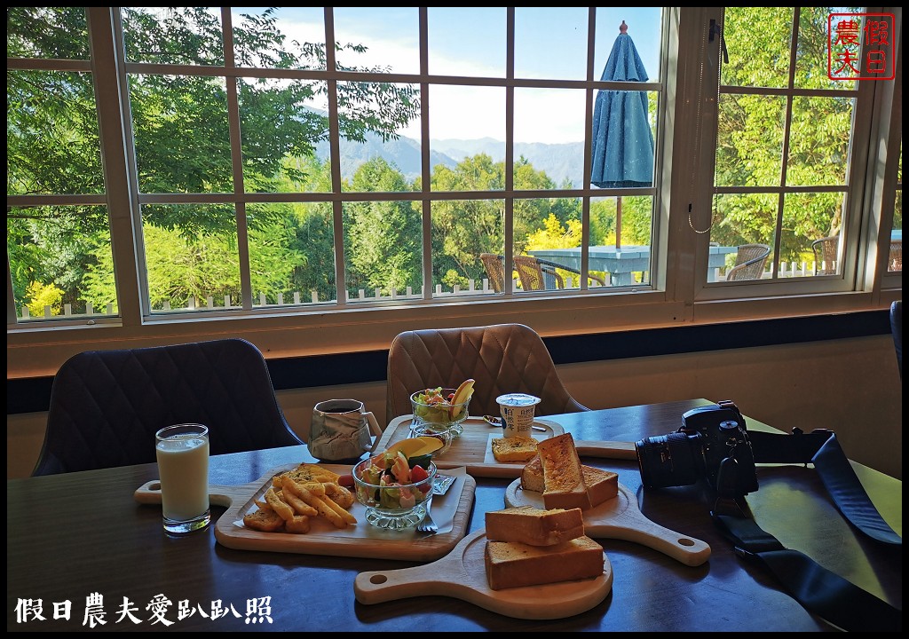 綠光森林景觀民宿餐廳|坐看山景雲海落羽松餵羊咩咩與星光入眠 @假日農夫愛趴趴照