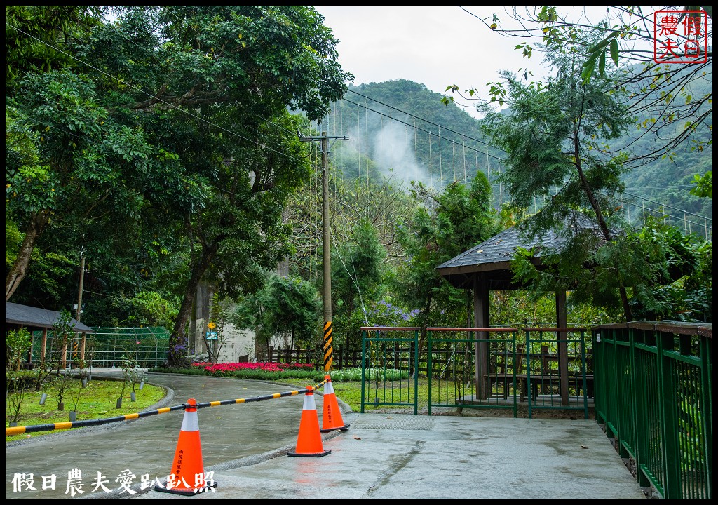 從跨河空中觀瀑平台近距離欣賞竹山第一美瀑瑞龍瀑布的美景 @假日農夫愛趴趴照