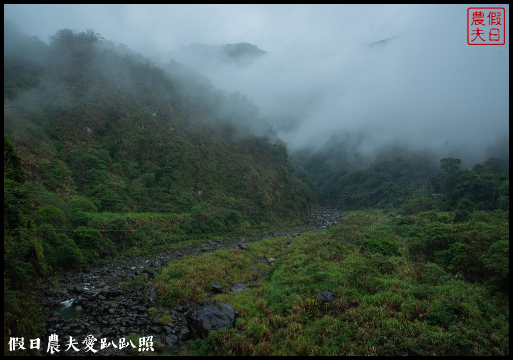 從跨河空中觀瀑平台近距離欣賞竹山第一美瀑瑞龍瀑布的美景 @假日農夫愛趴趴照