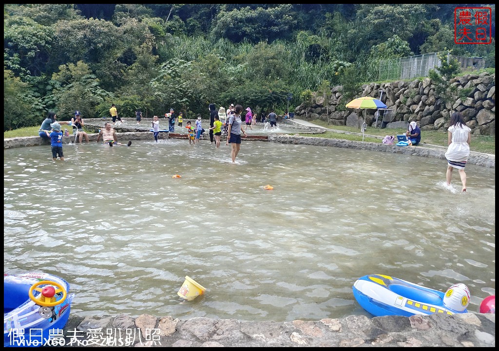 免費聽瀑、賞蝶、戲水|開車就能到能高親水公園能高瀑布 @假日農夫愛趴趴照