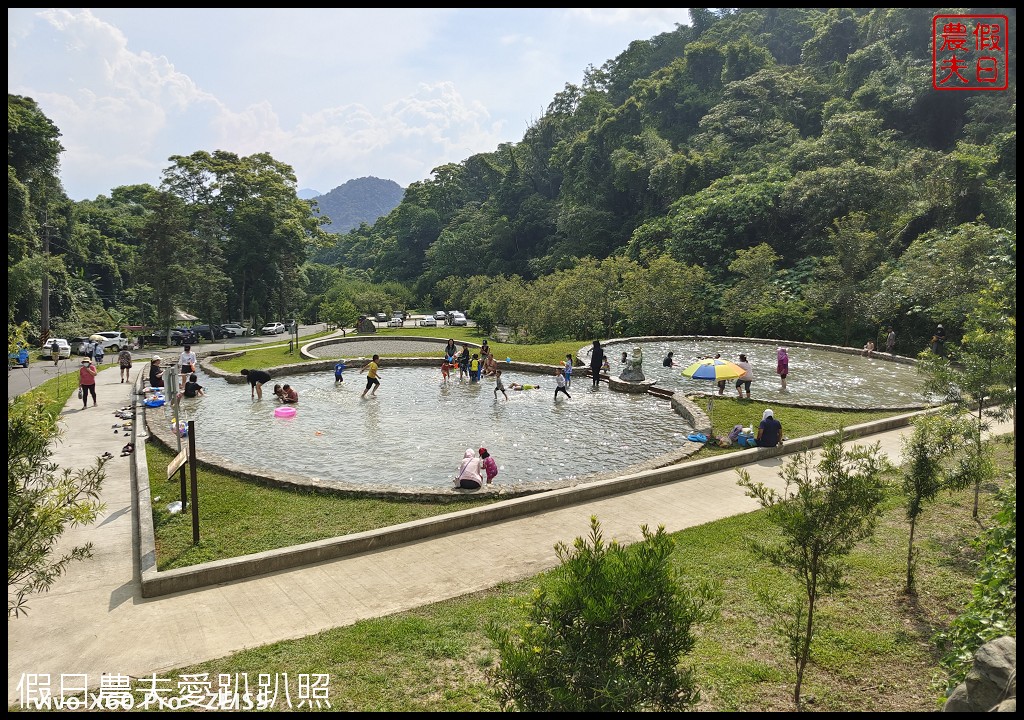 免費聽瀑、賞蝶、戲水|開車就能到能高親水公園能高瀑布 @假日農夫愛趴趴照