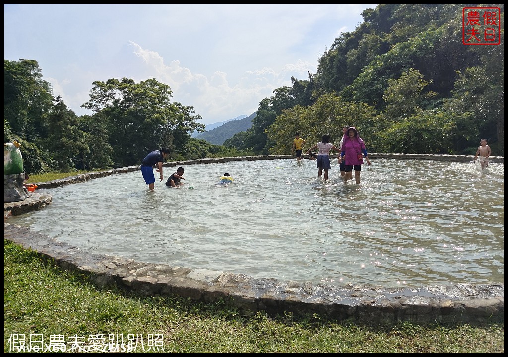 免費聽瀑、賞蝶、戲水|開車就能到能高親水公園能高瀑布 @假日農夫愛趴趴照