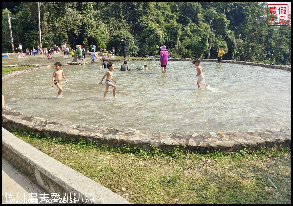 免費聽瀑、賞蝶、戲水|開車就能到能高親水公園能高瀑布 @假日農夫愛趴趴照