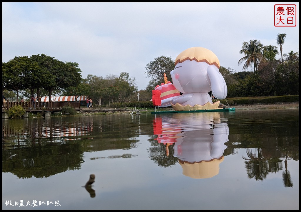 2023花在彰化|免費走春好去處 白天溪州公園賞花、晚上八卦山賞燈 @假日農夫愛趴趴照