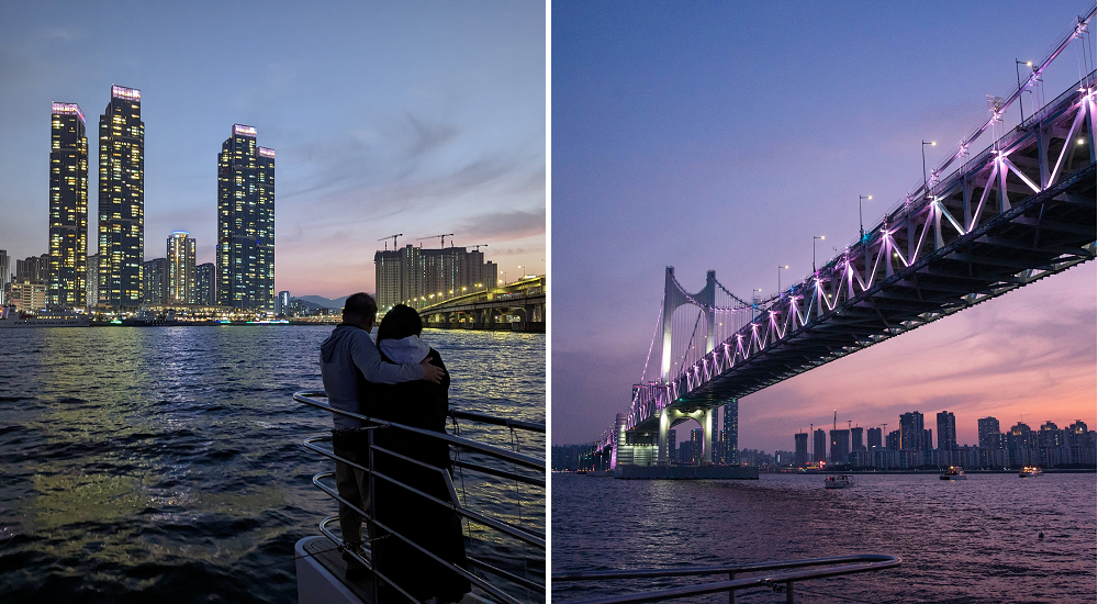 鑽石灣遊艇|從海上以不同角度觀賞廣安大橋|VISIT BUSAN PASS免費景點 @假日農夫愛趴趴照