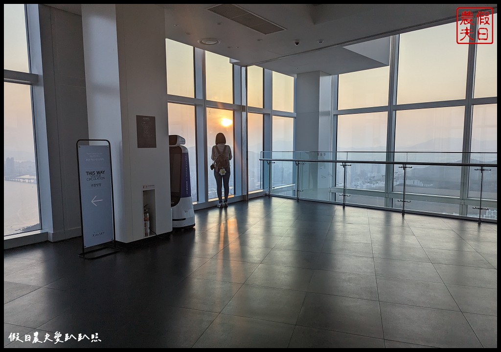 釜山 X the Sky|從100樓的高度觀賞海雲臺海景廣安大橋|VISIT BUSAN PASS免費景點 @假日農夫愛趴趴照