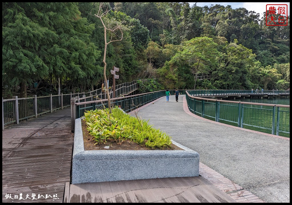 最美單車道＋1！日月潭伊達邵水上步道．可以串聯到九蛙疊像觀景平台 @假日農夫愛趴趴照