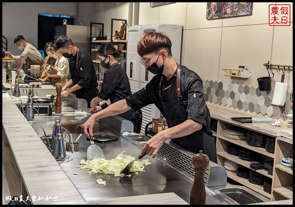 草屯美食|弎食鉄板料理．不接受訂位只能現場排隊 @假日農夫愛趴趴照